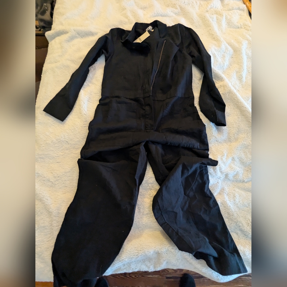 Pact organic cotton hemp jumpsuit nwt